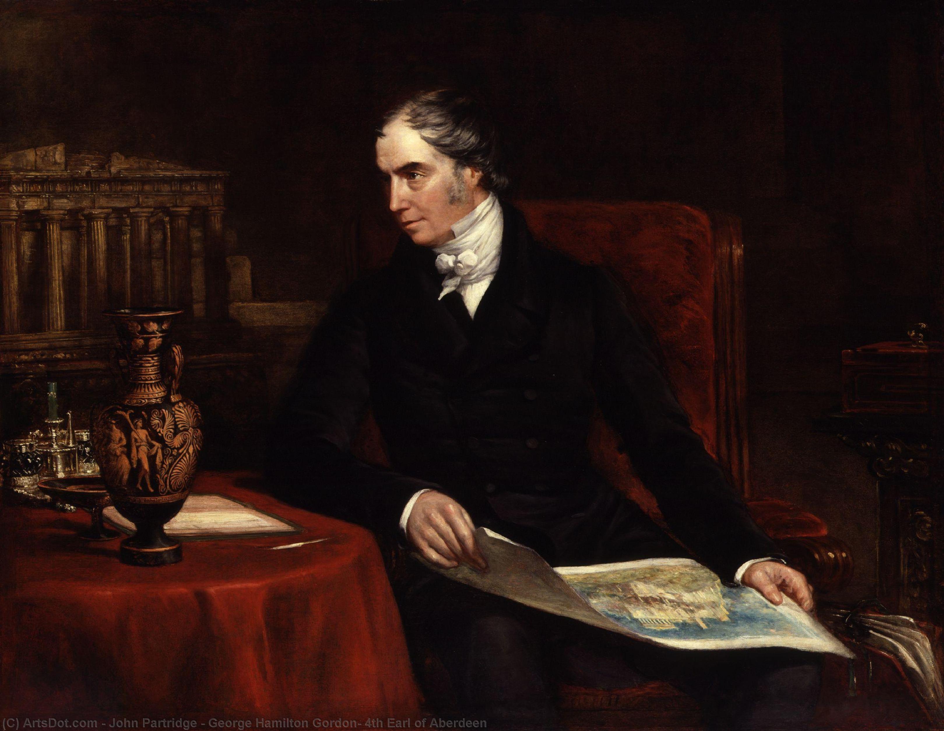 George Hamilton Gordon, 4th Earl Of Aberdeen — John Partridge