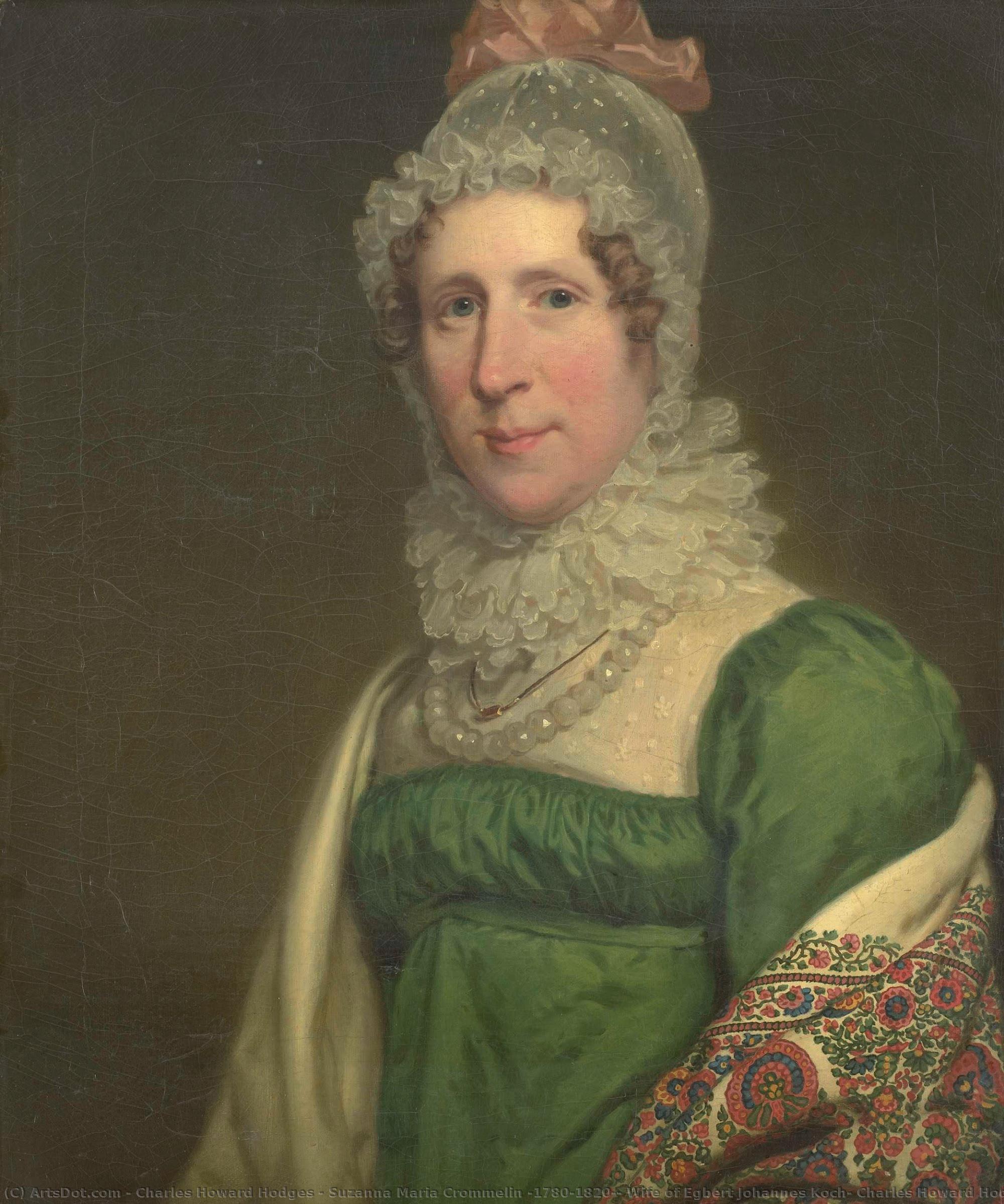 Suzanna Maria Crommelin (1780-1820), Wife Of Egbert Johannes Koch, Charles Howard Hodges, C. 1814 — Charles Howard Hodges