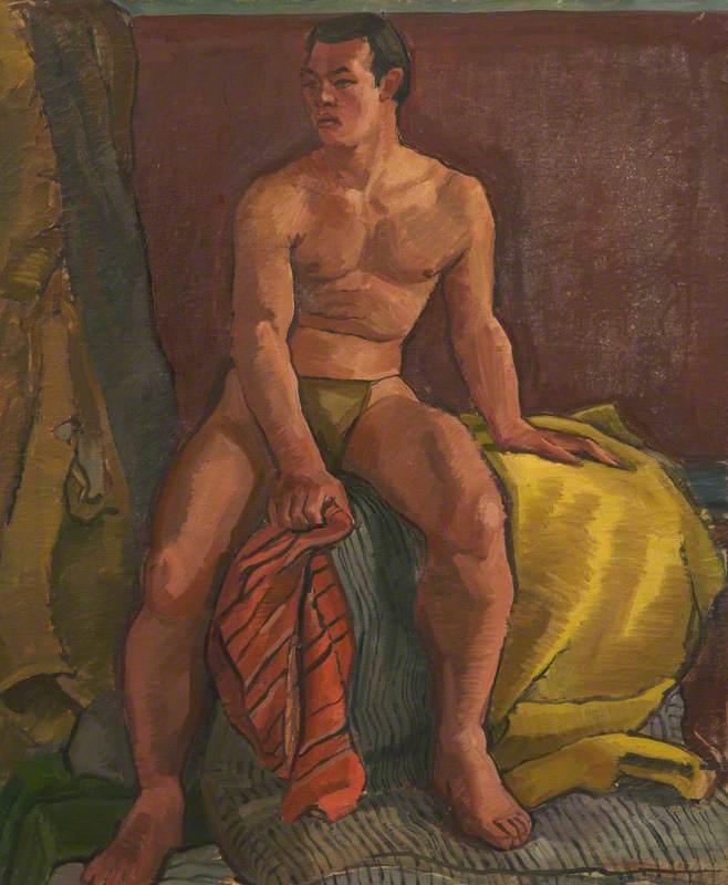 Male Nude 2 — Joan Hargreaves