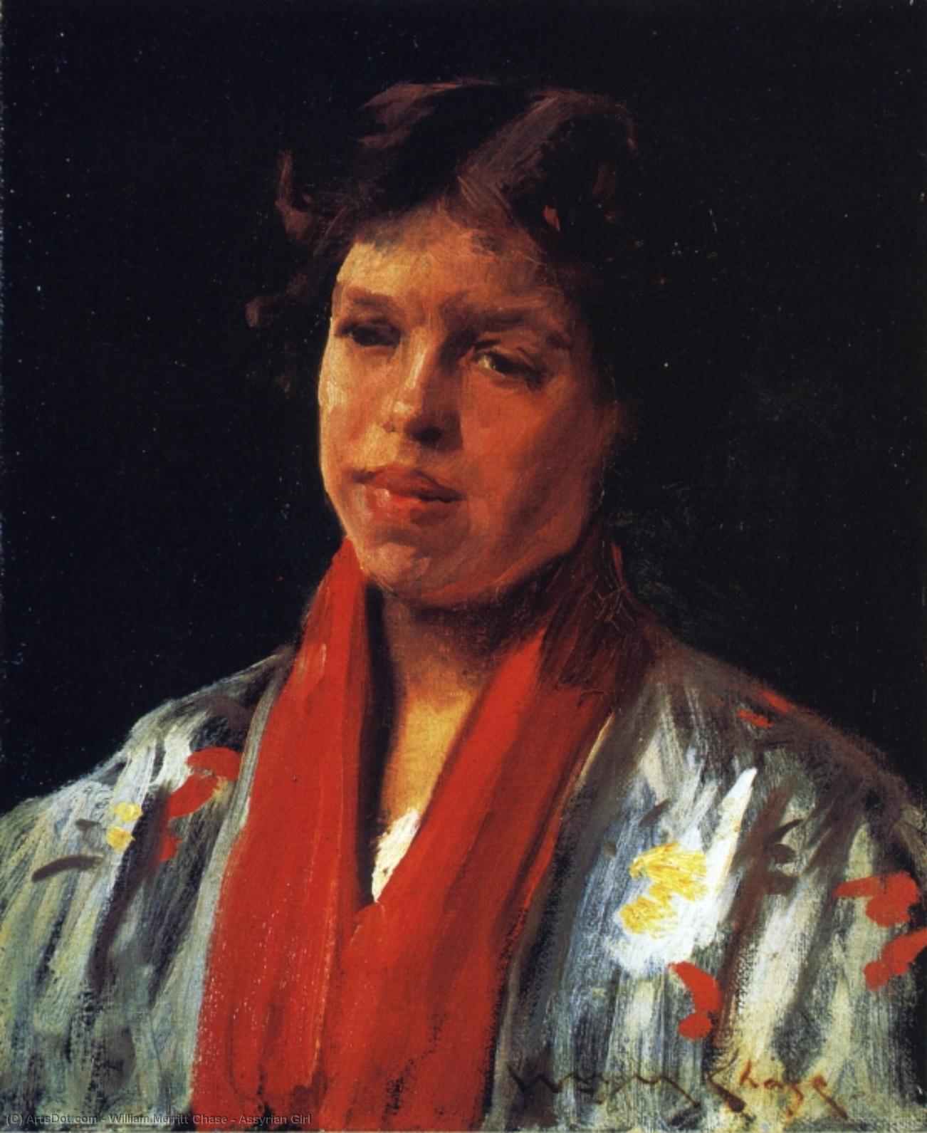 Assyrian Girl — William Merritt Chase