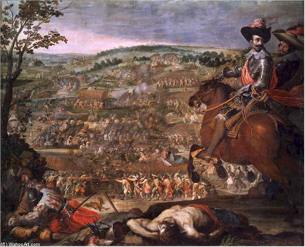 The Victory Of Fleurus. — Vicente Carducho