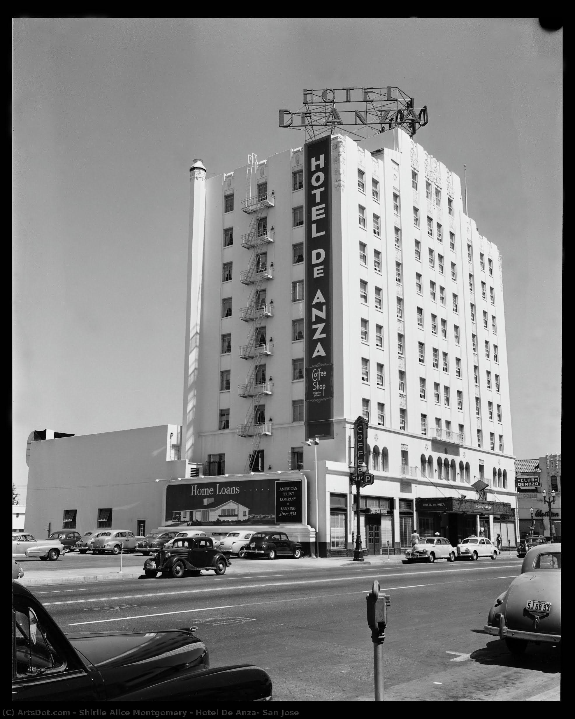 Hotel De Anza, San Jose — Shirlie Alice Montgomery