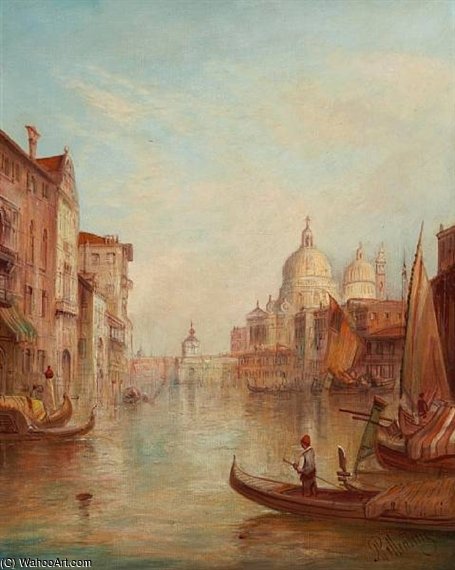 The Dogana Di Mare And Santa Maria Della Salute — Alfred Pollentine