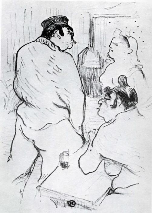 The Terror Of The Grenelle Grenelle — Henri De Toulouse-lautrec