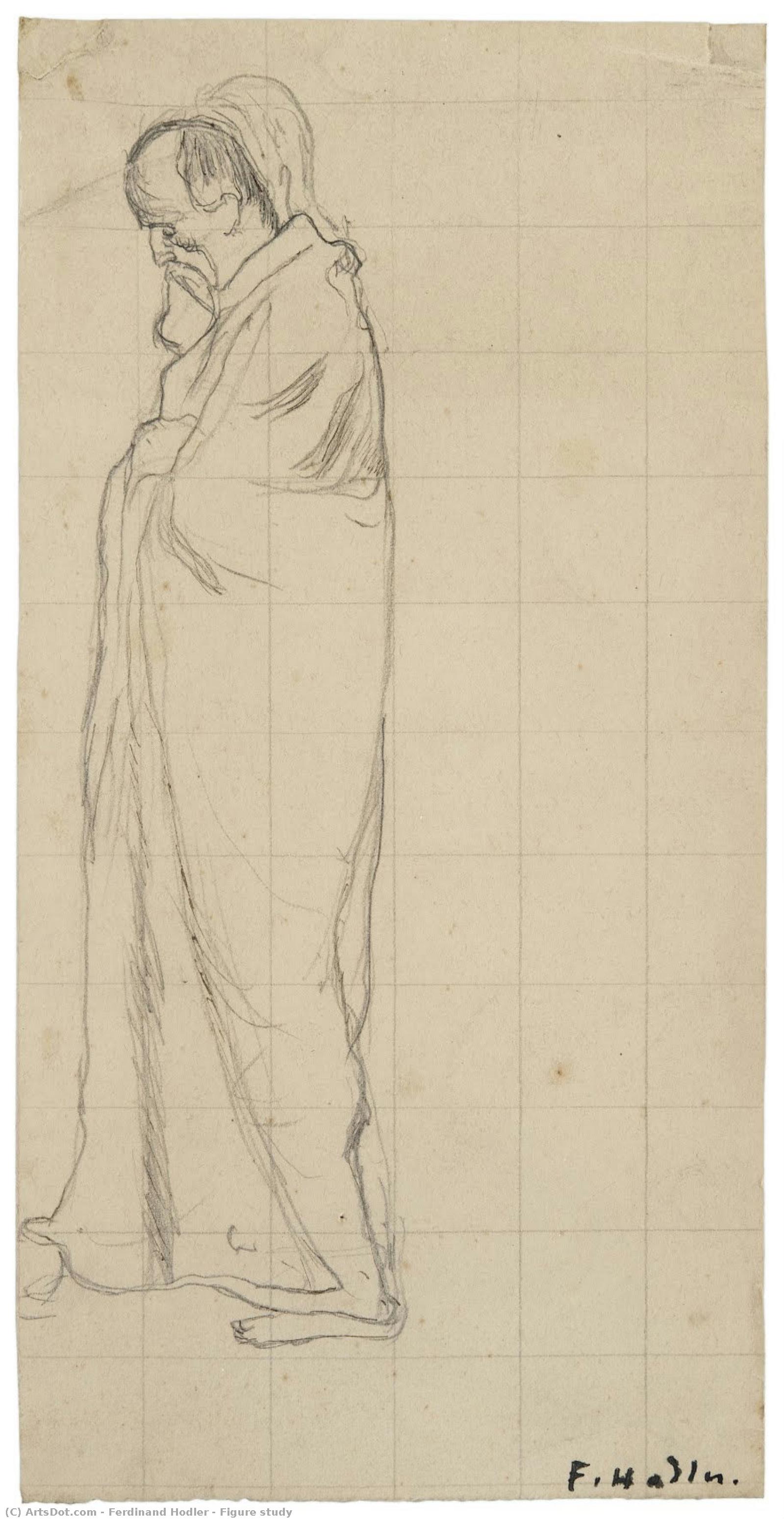 Figure Study — Фердинанд Ходлер