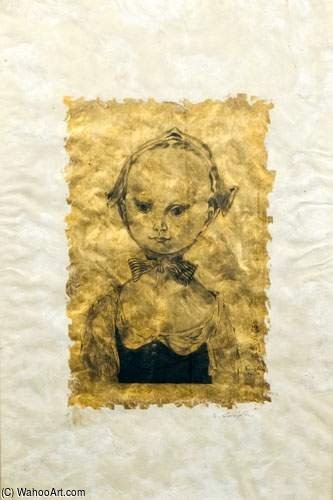 Jeune Fille Au Fichu — Léonard Tsuguharu Foujita