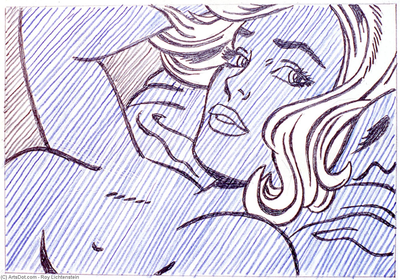 Drawing For Seductive Girl — Roy Lichtenstein