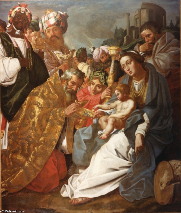 The Adoration Of The Magi — Abraham Janssens