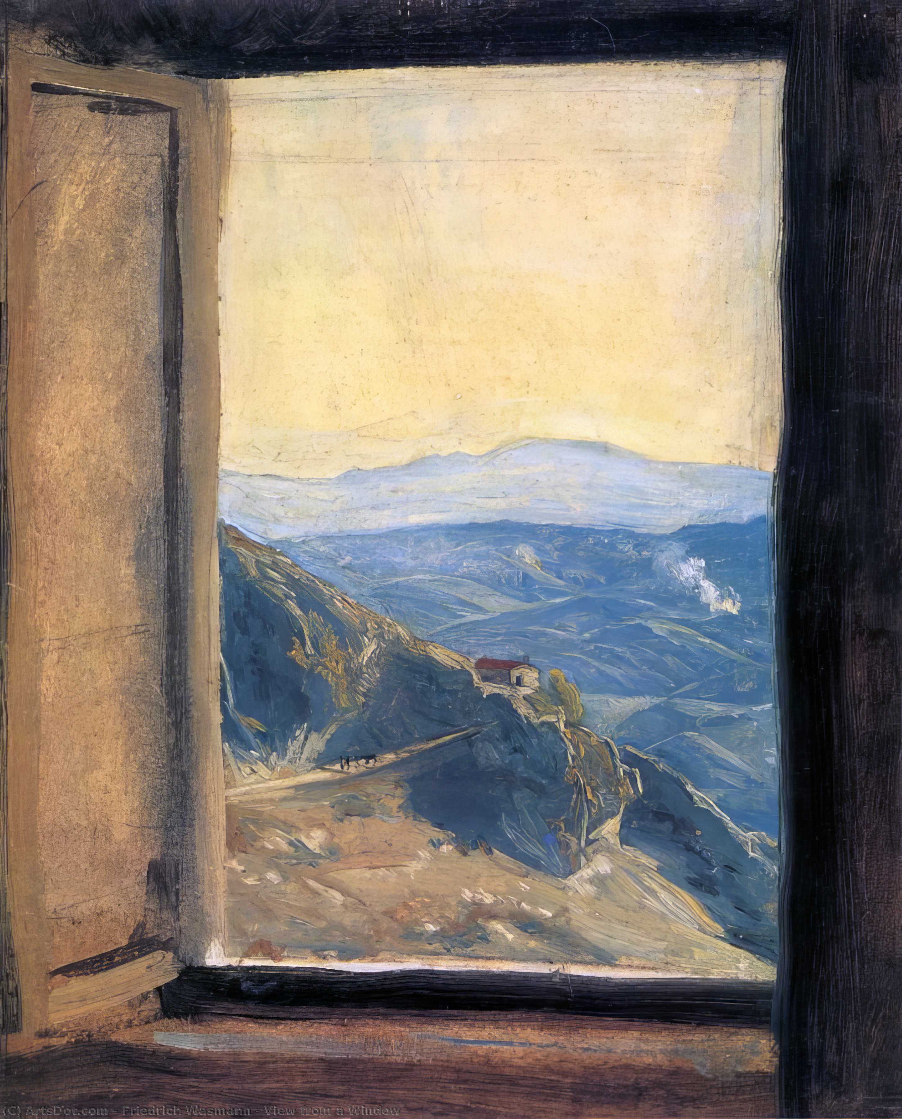 View From A Window — Friedrich Wasmann