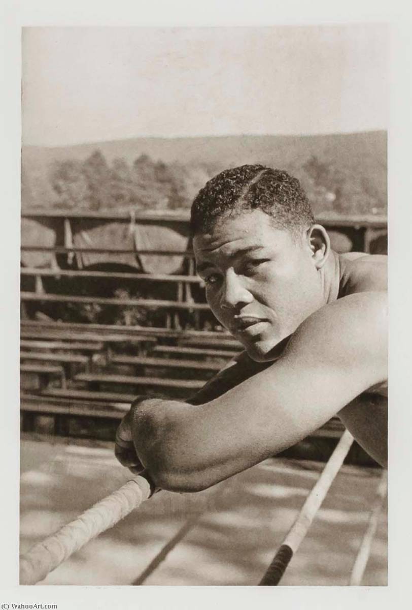Joe Louis, From The Portfolio O Write My Name American Portraits, Harlem Heroes — Carl Van Vechten