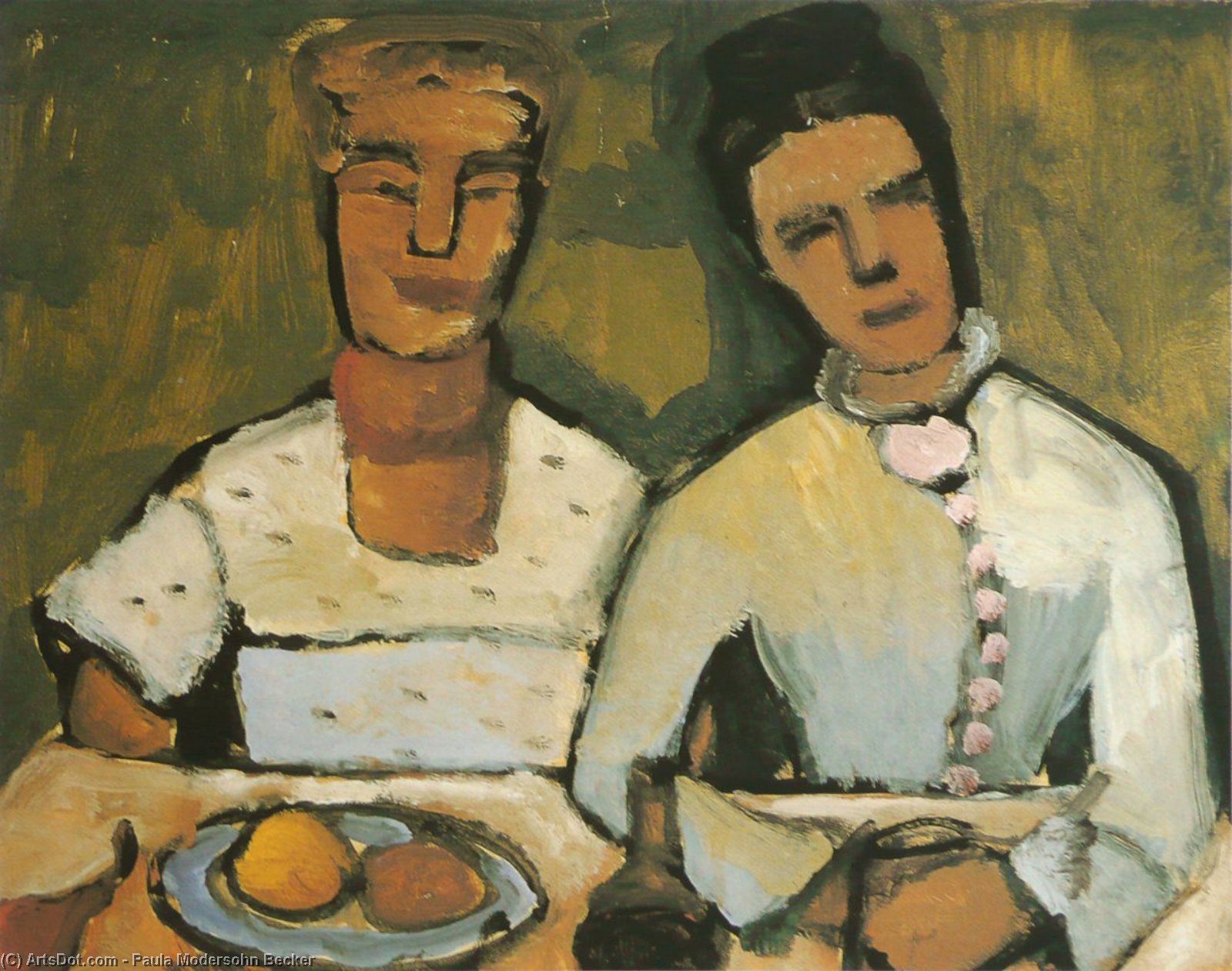 Lee Hoetger And Her Sister — Paula Modersohn-becker