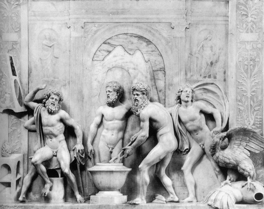 The Birth Of Athena At The Forge Of Vulcan — Antonio The Scourge Lombardo