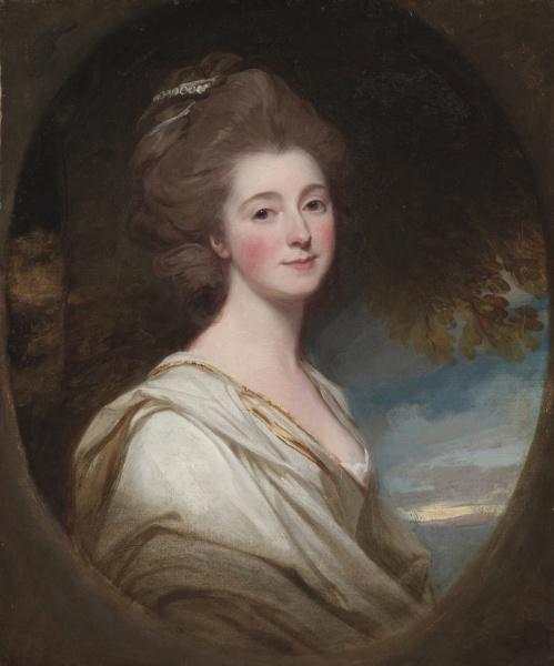 Portrait Of Jane Hoskyns — George Romney