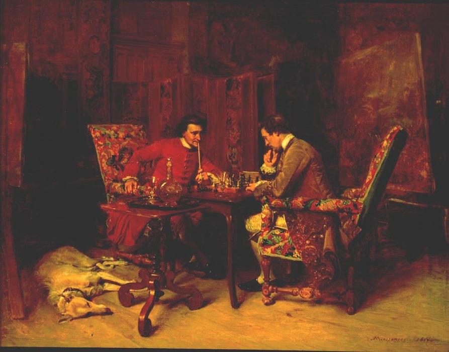 Chess Players — Жан-луи Эрнест Мейсонье