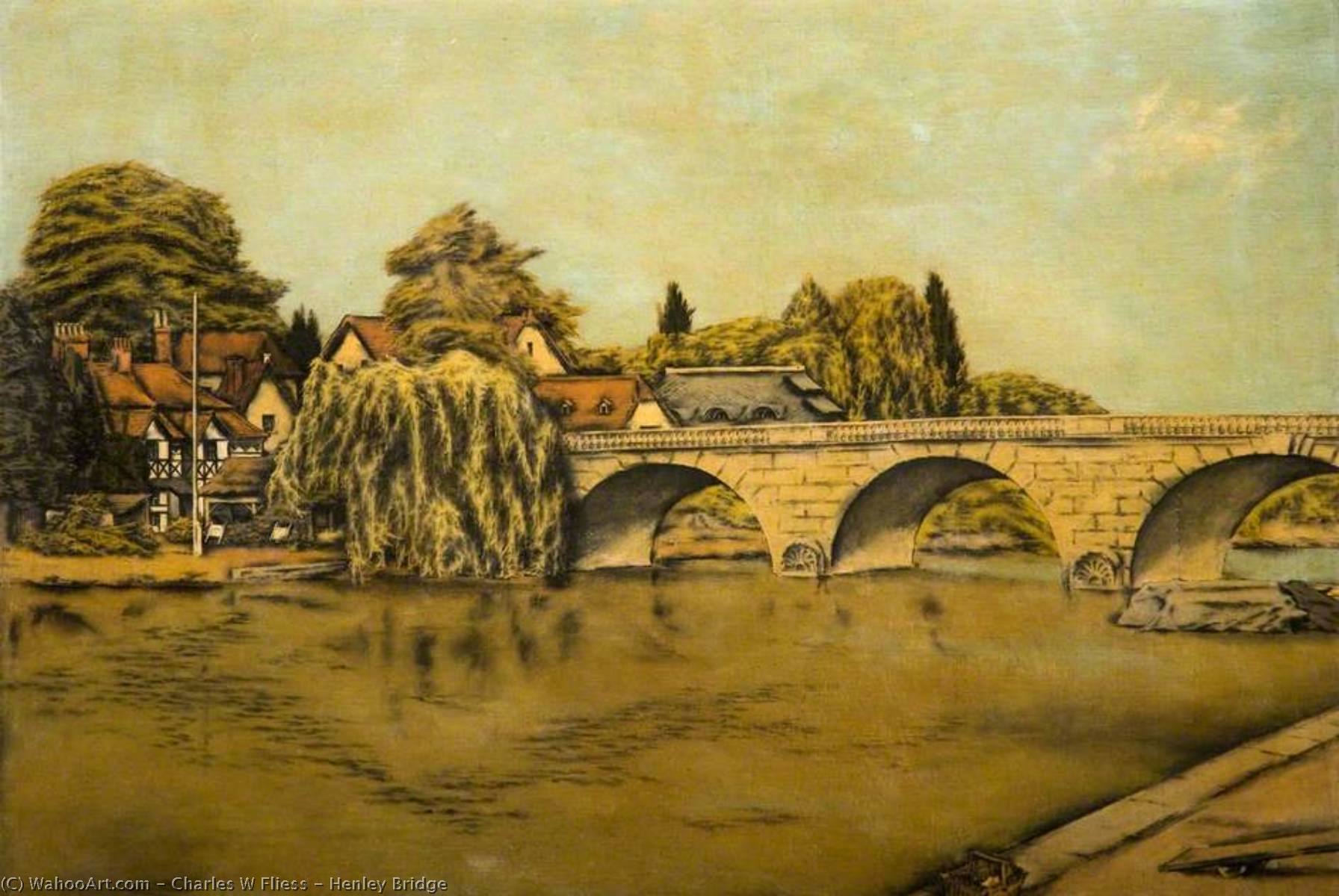 Henley Bridge — Charles W Fliess