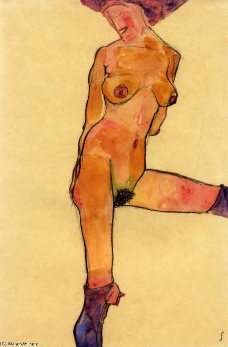Female Nude — Шиле