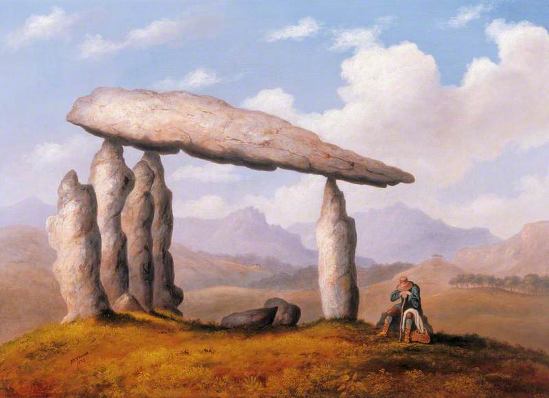 Cromlech Near Newport (chamber Tomb Of Pentre Ifan) — Richard Tongue