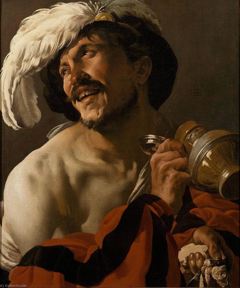 The Merry Drinker — Hendrick Terbrugghen
