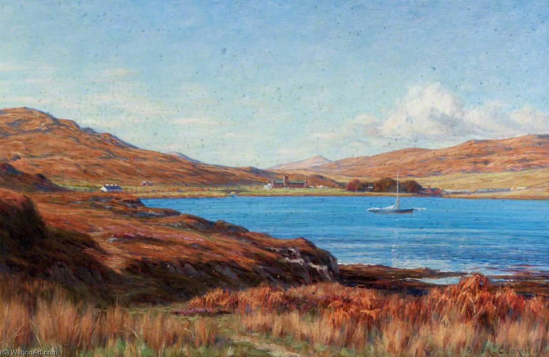 Kinloch Castle At The Head Of Loch Scresort — Byron Cooper