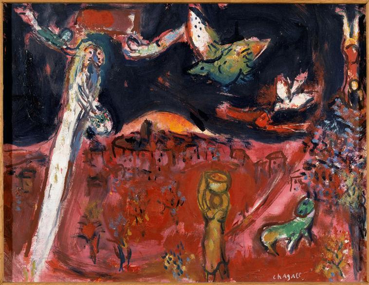 Song Of Songs Iii — マルク・シャガール