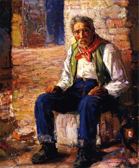 El Peón (also Known As José Juan Or Old Man Yorba, San Juan Capistrano) — Joseph Kleitsch