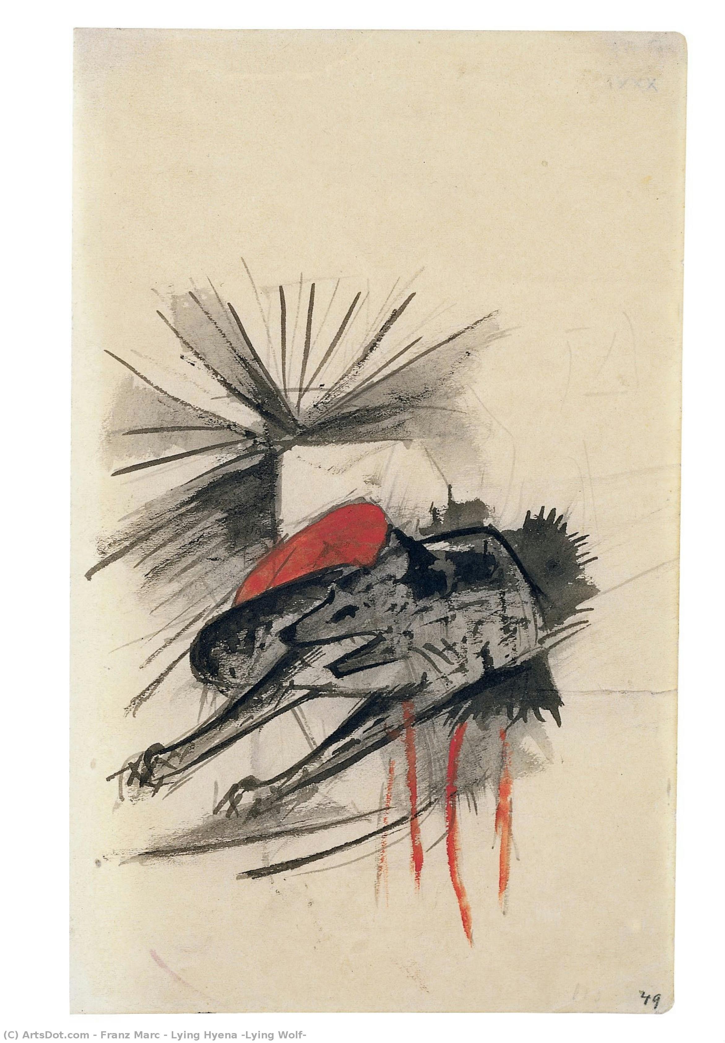 Lamento Wolf — Franz Marc