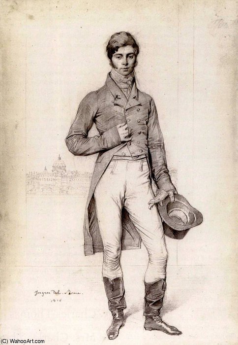Lord Granham Thomas Philip Robinson — Jean-auguste-dominique Ingres