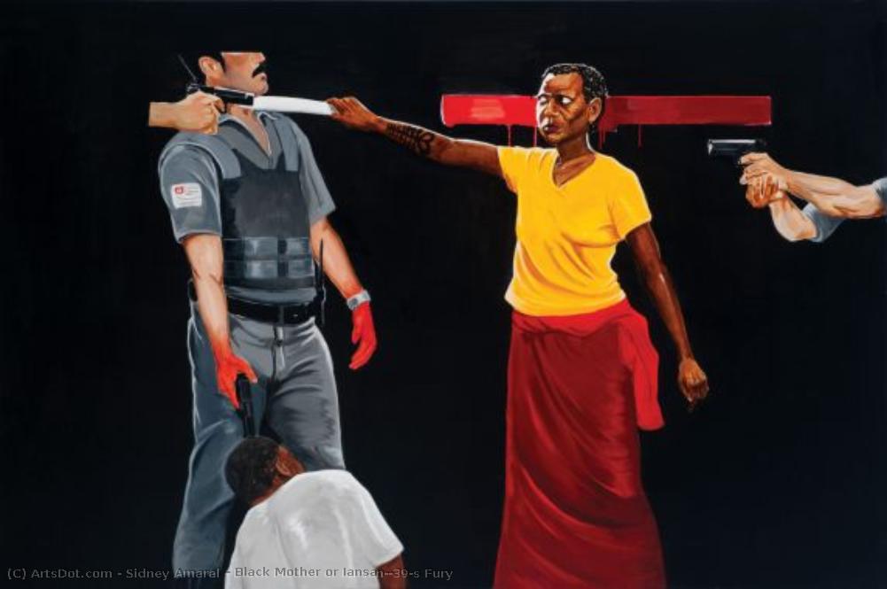 Black Mother Or Iansan's Fury — Sidney Amaral