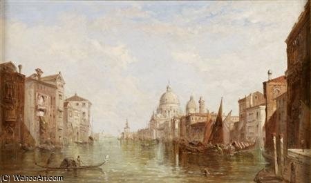 Santa Maria Della Salute From The Grand Canal — Alfred Pollentine