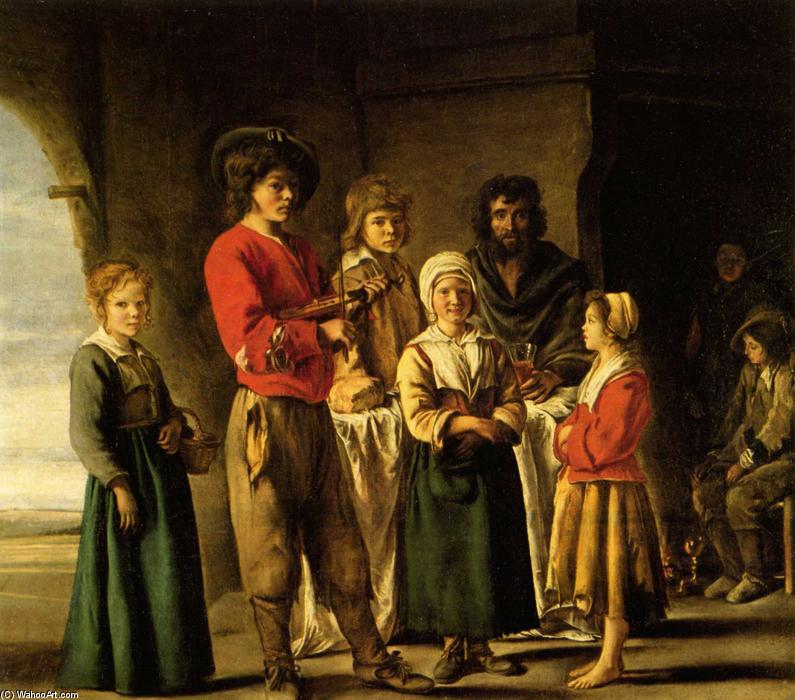 Peasants In The Cave House — (brother) Antoine Le Nain