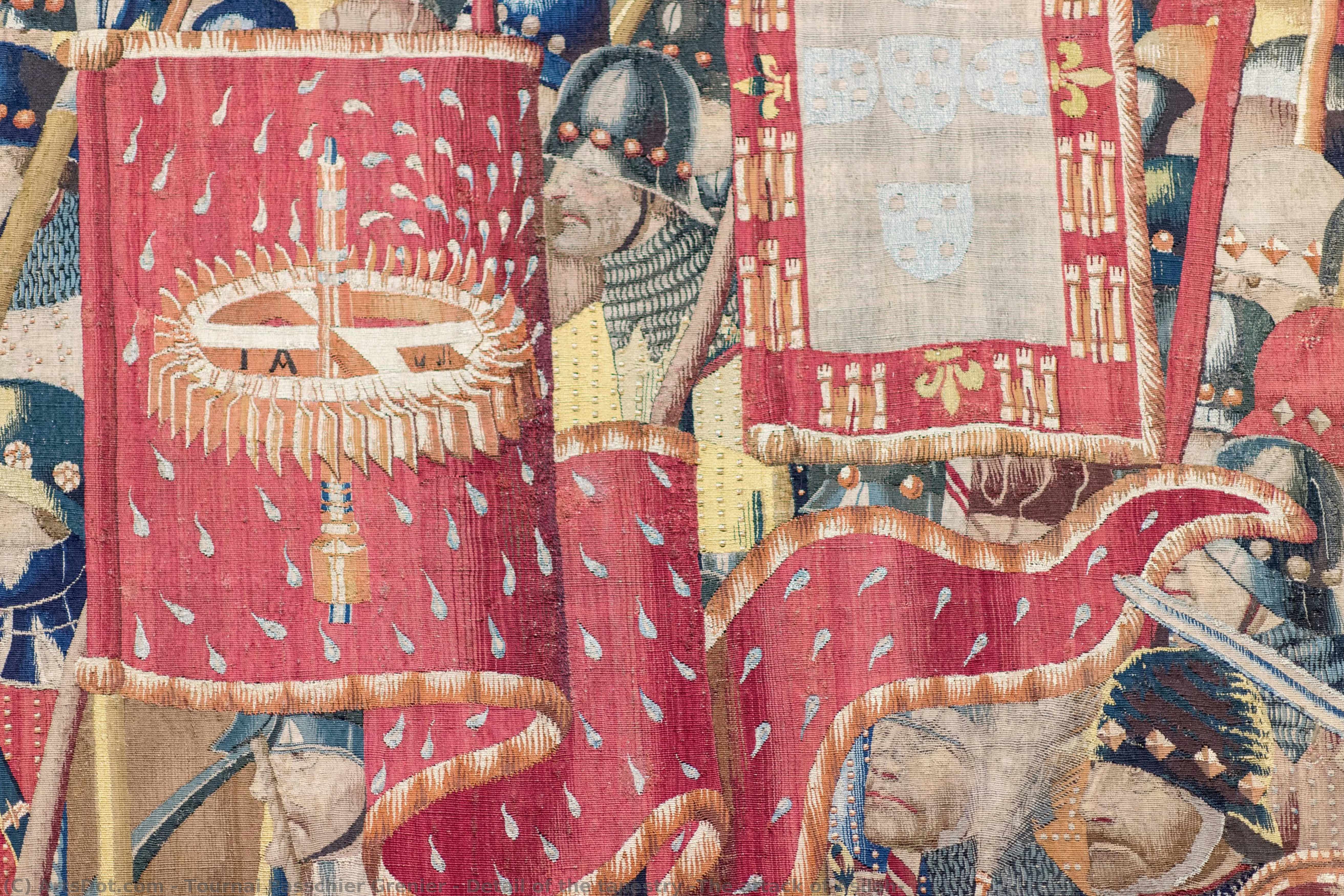Detail Of The Tapestry “the Attack Of Asilah” — パスキエ・グリエ