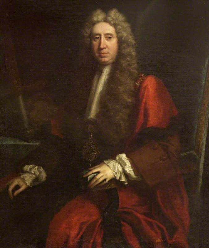 Sir Richard Hoare I (1648–1718), Kt, As Lord Mayor — Jonathan Richardson The Elder
