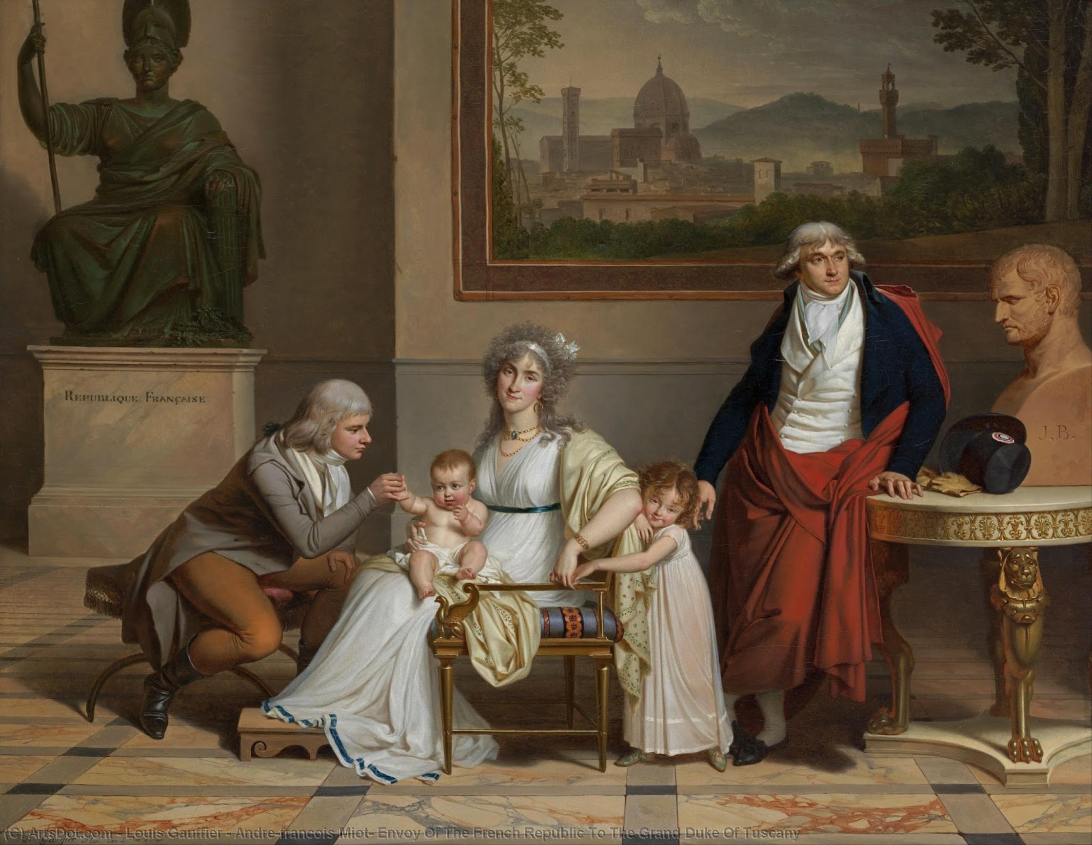 Andre-francois Miot, Envoy Of The French Republic To The Grand Duke Of Tuscany — Louis Gauffier