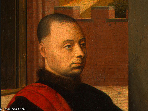 A Donator(detail) — Petrus Christus