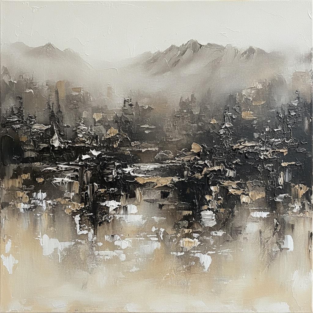 Monolithic Shadows Over The Silent Mist: A Singular Expression Of Earth And Ether — Laurent Roche