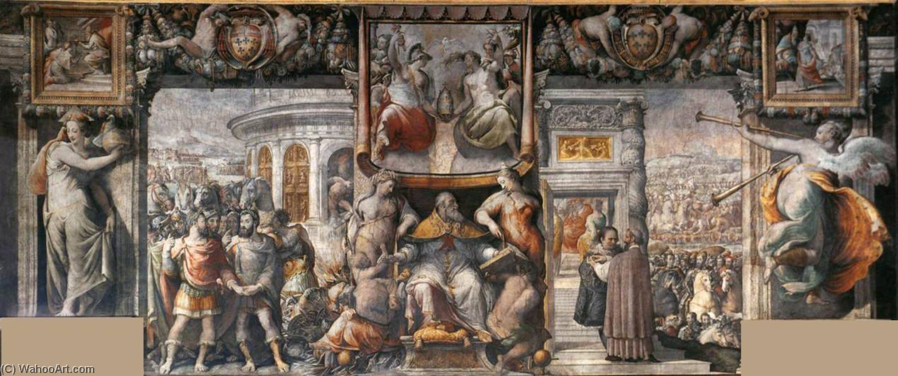 History Of Paul Iii — Francesco De' Rossi