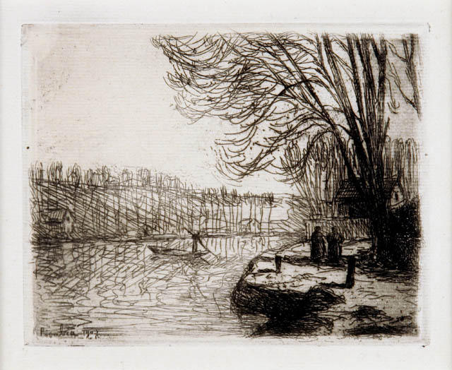 Banks Of The Loin, Saint Mammes — Francis Picabia
