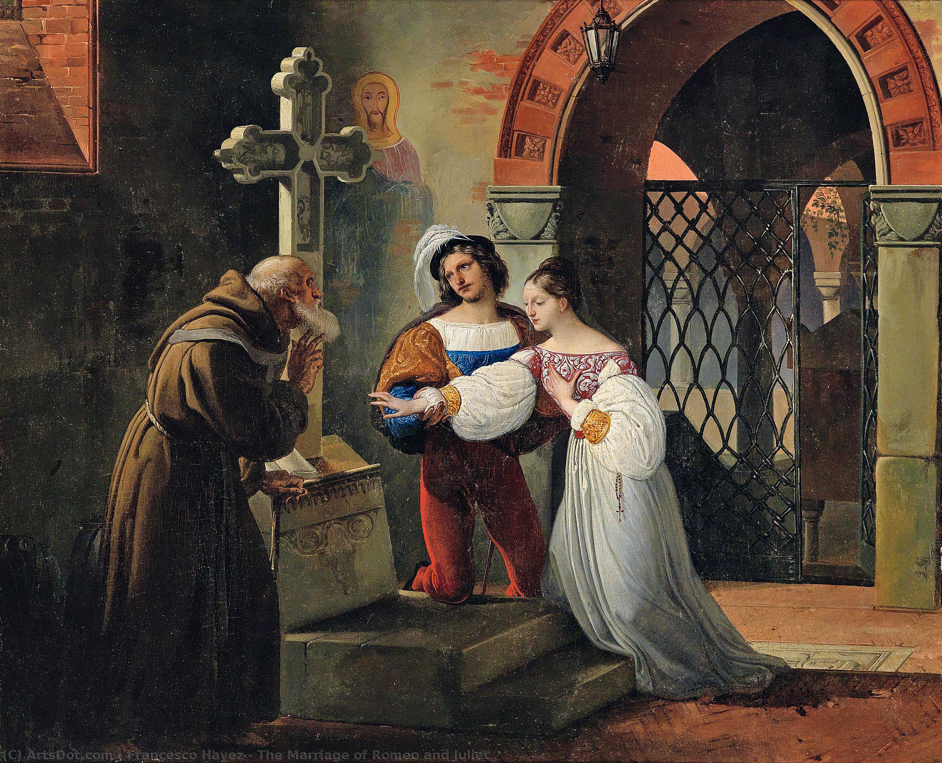 The Marriage Of Romeo And Juliet — Francesco Hayez