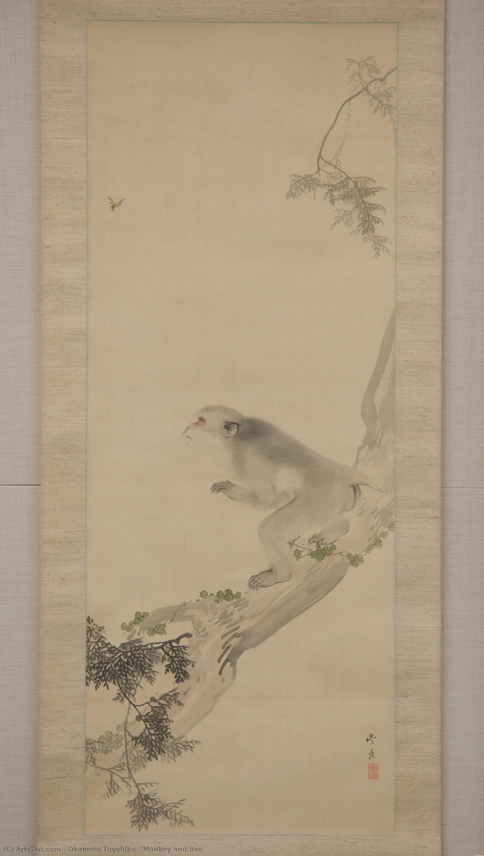 Monkey And Bee — Okamoto Toyohiko
