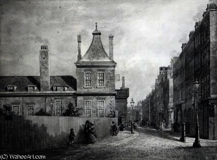 Montague House, Bloomsbury, London — George Johann Scharf (george The Elder Scharf)