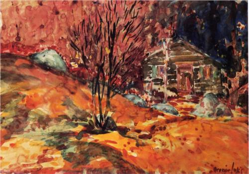 Autumn Landscape — Џорџ Лукс