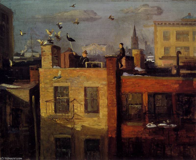 Pigeons — Джон Француа Склён