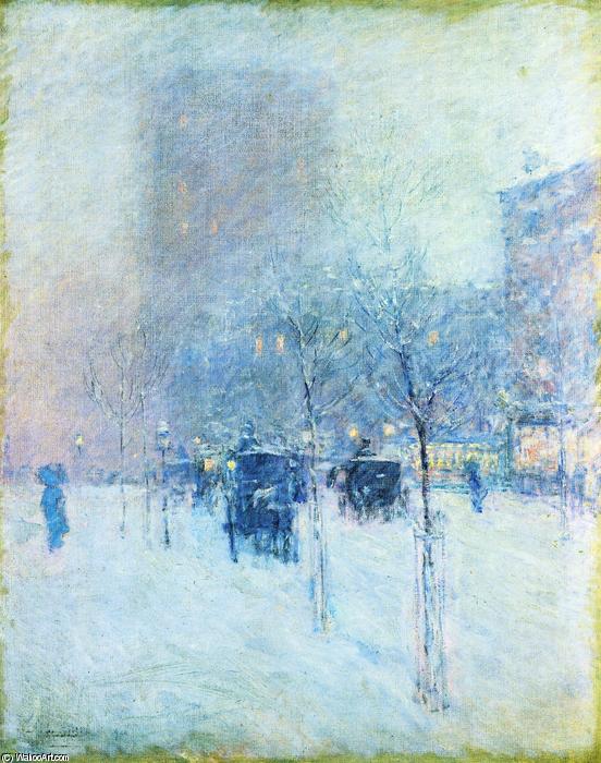 Late Afternoon, New York: Winter — Frederick Childe Hassam