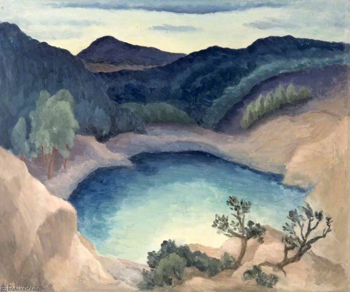 Blue Pool, Purbeck, Dorset — Elsie Barling