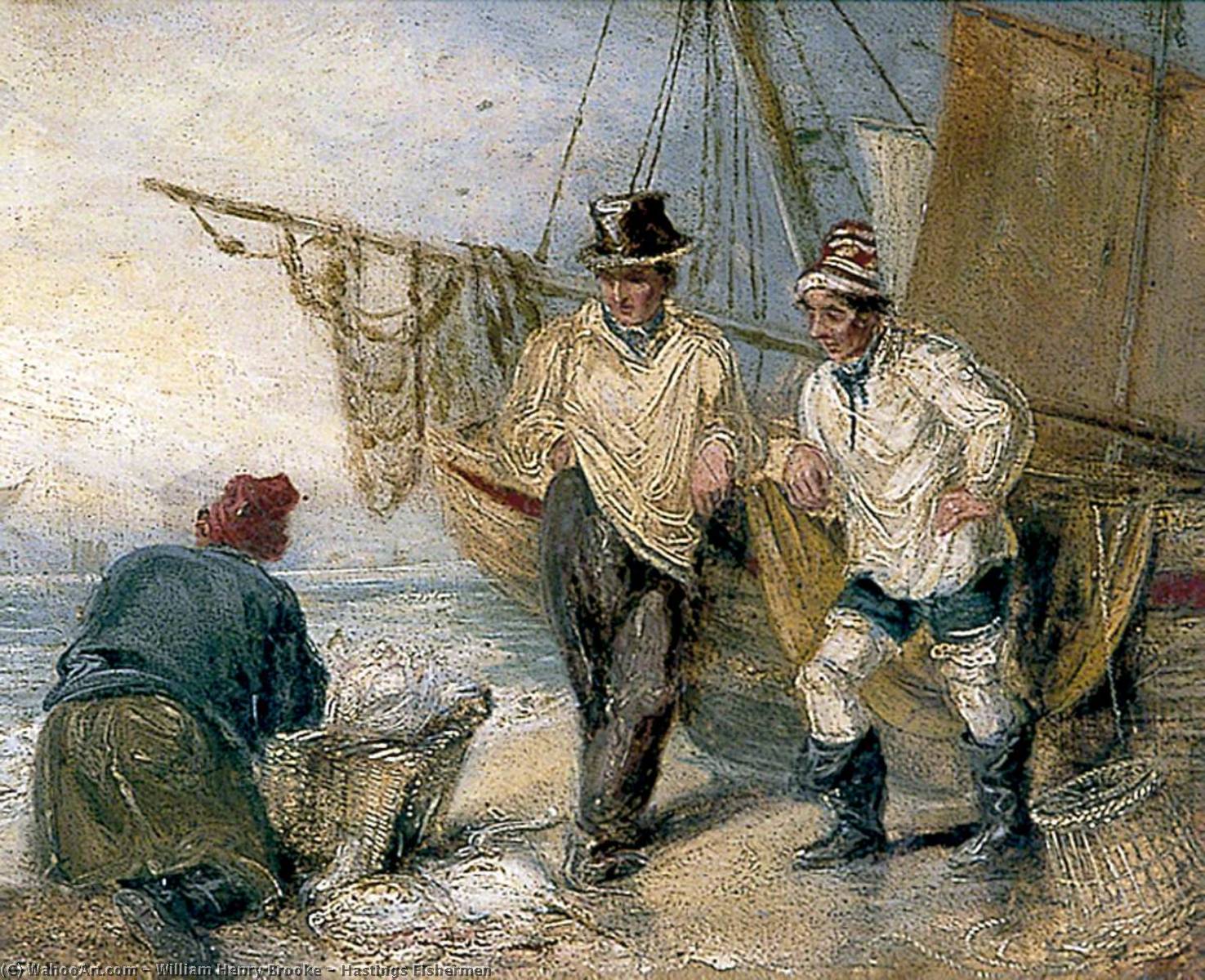 Hastings Fishermen — William Henry Brooke