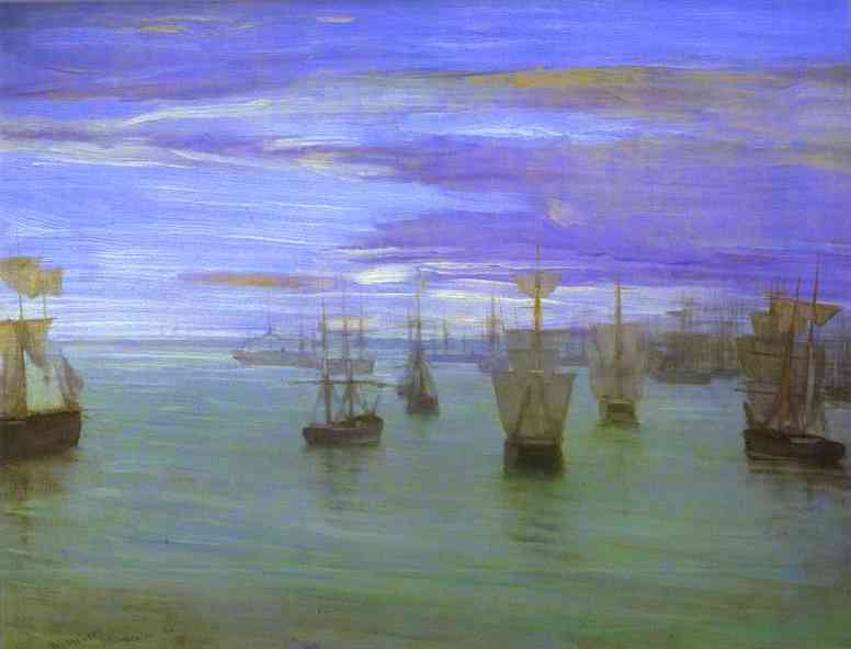 Kreutzerhimmel In Hautfarbe Und Grün, Valparaiso — James Abbott Mcneill Whistler