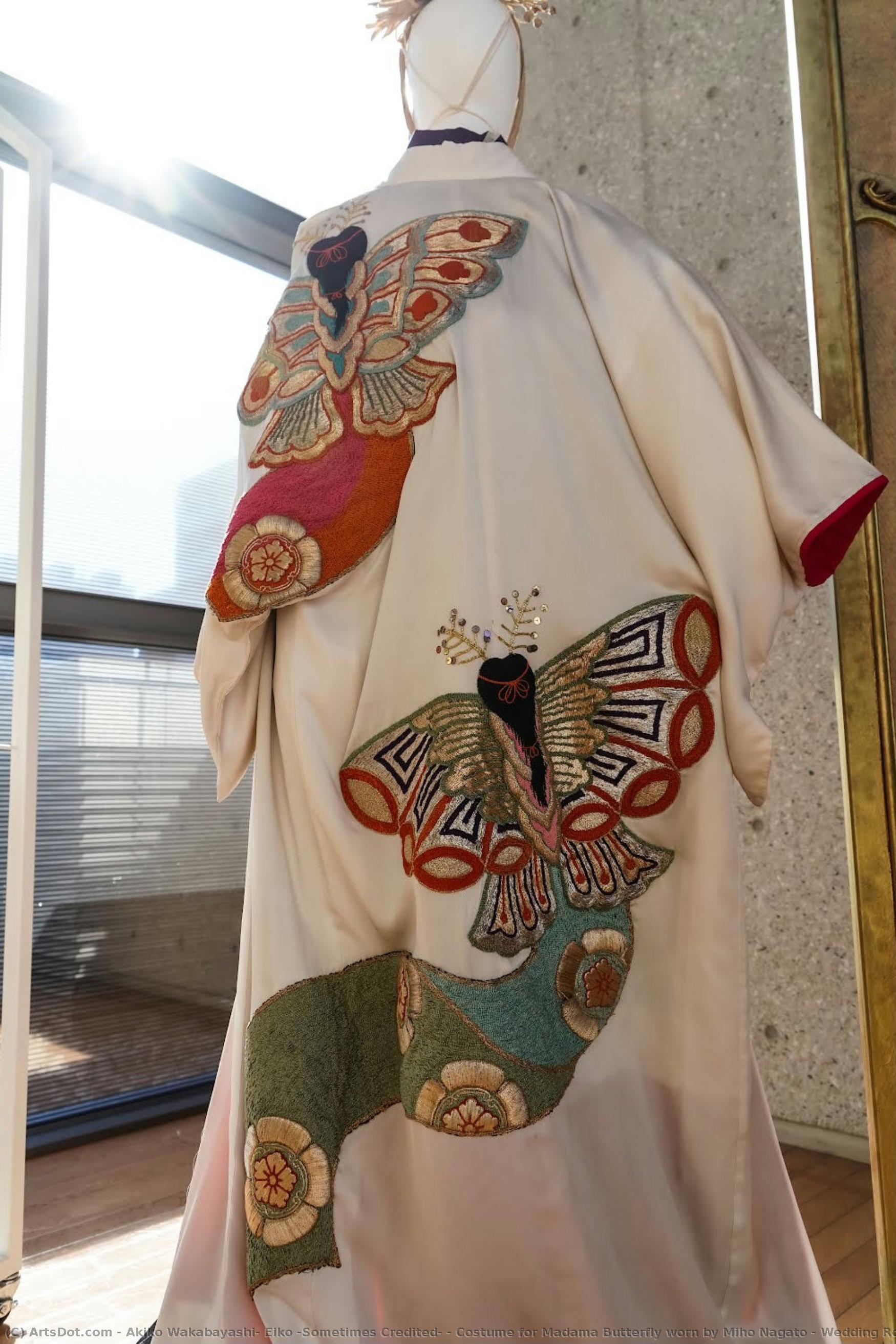 Costume For Madama Butterfly Worn By Miho Nagato - Wedding Robe — Akiko Wakabayashi, Eiko (sometimes Credited)