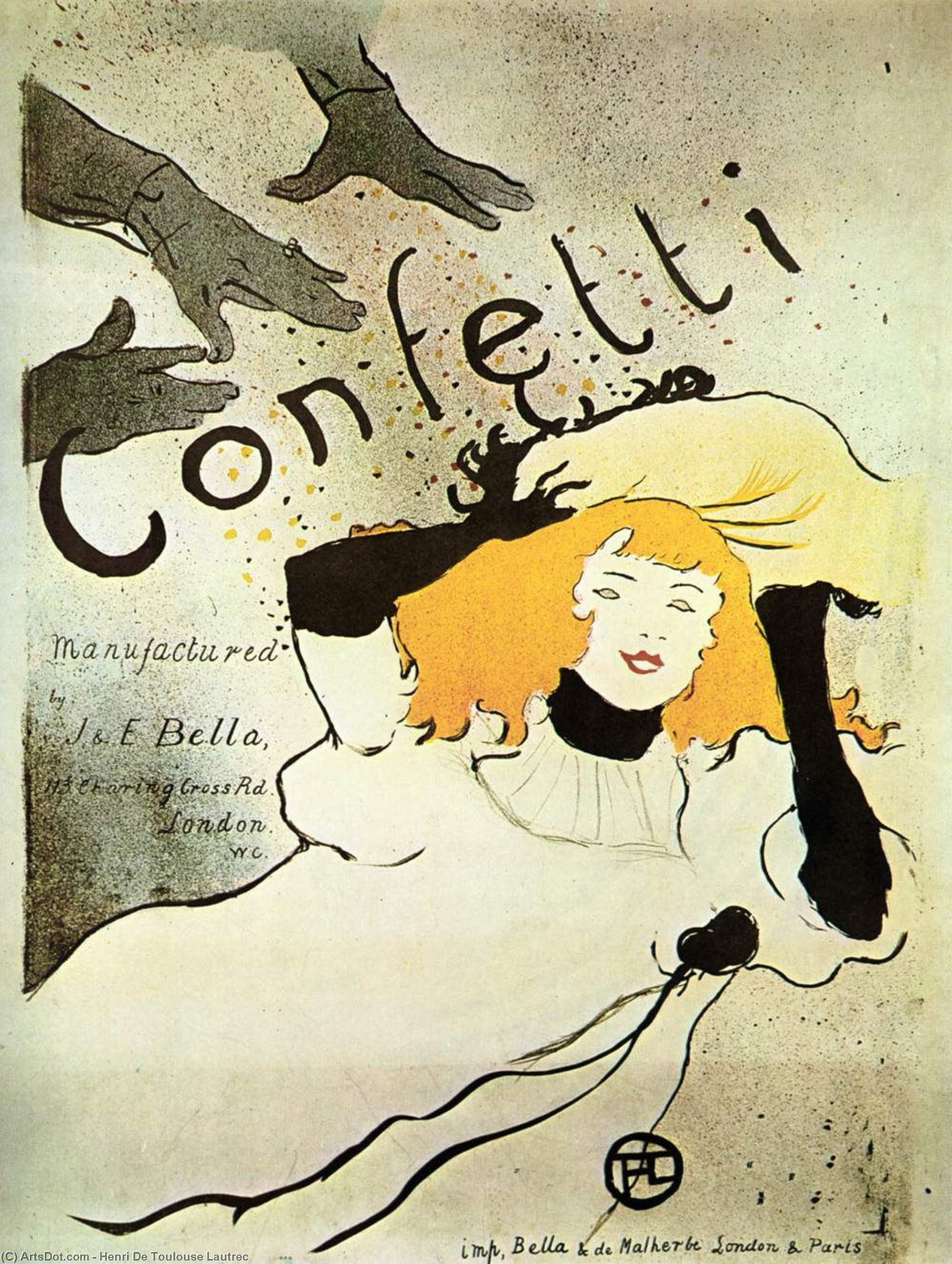 Confetti — Henri De Toulouse-lautrec