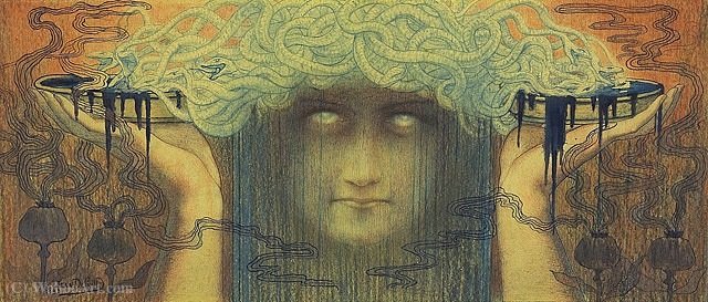 Medusa, — Jean Delville