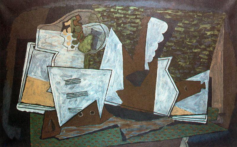 Musical Instruments And Fruit — Жорж Брак